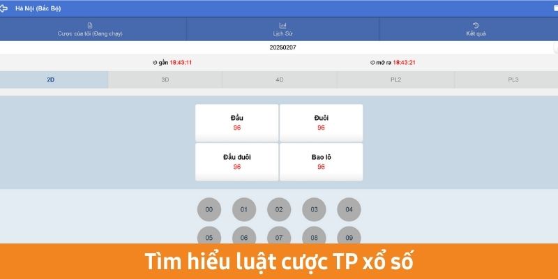 Tìm hiểu luật cược TP xổ số